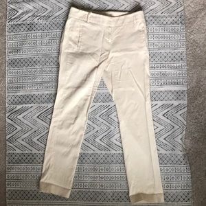 Ann Taylor Loft linen-colored Trousers, size 4